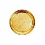 Brass Aarti Thali for Puja | 9in