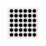 Black Bindi Sticker Kumkum